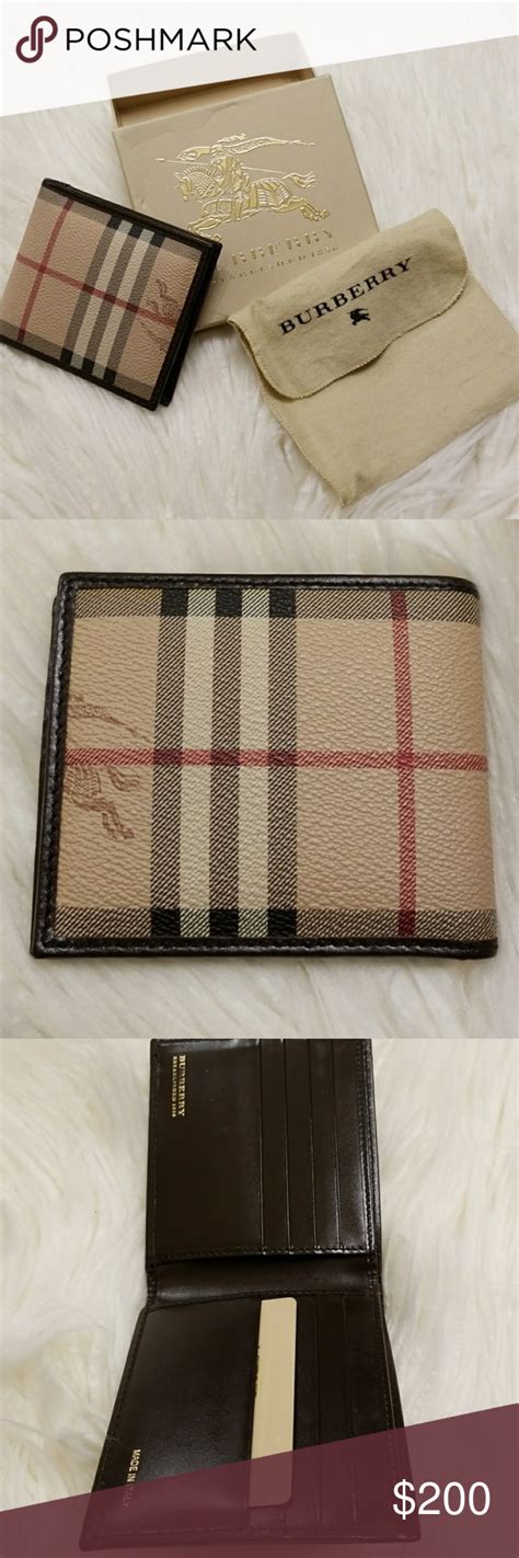 mens burberry wallets|burberry wallet men's review.